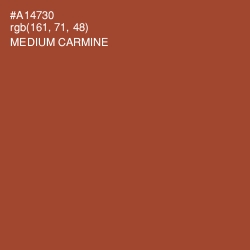 #A14730 - Medium Carmine Color Image